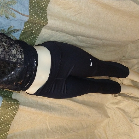 Nike Pants - Nike active wear pants with lace open back (see pictures)